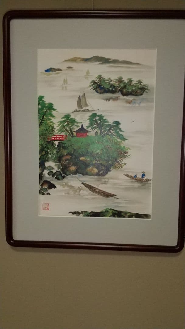 日本画水彩画⑭