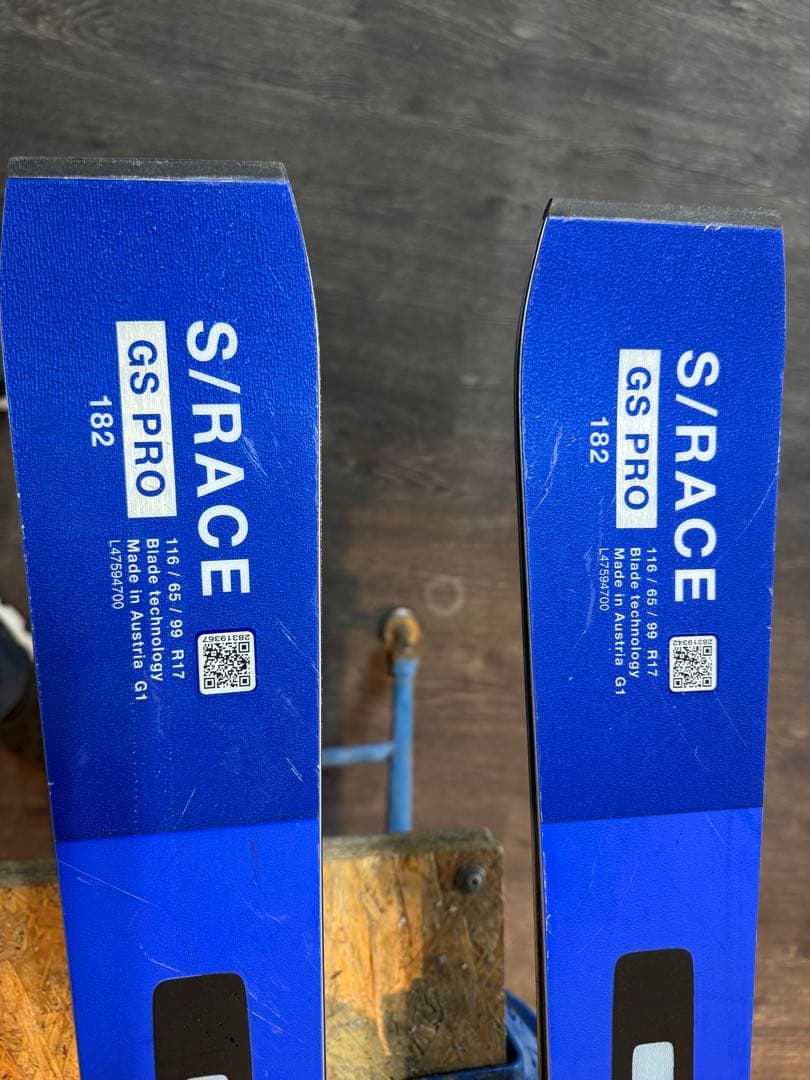 2025 SALOMON S/RACE GS PRO R17 スキー 182cm