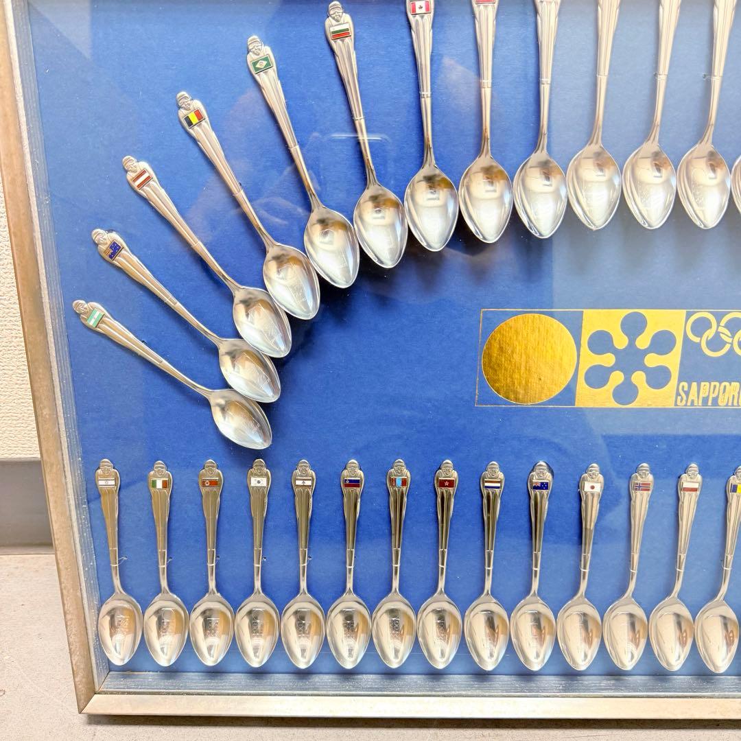 【希少】72年 札幌オリンピック 記念スプーン