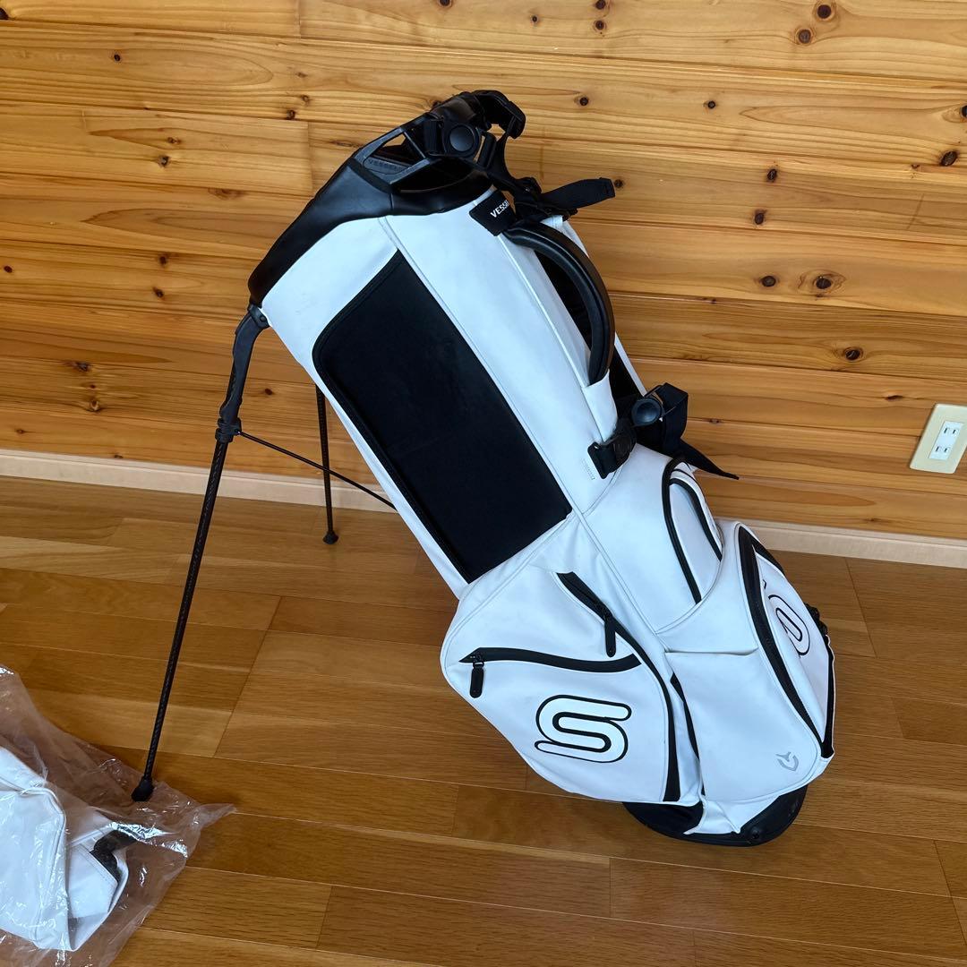 VESSEL　Subseventy　キャディバッグ　白