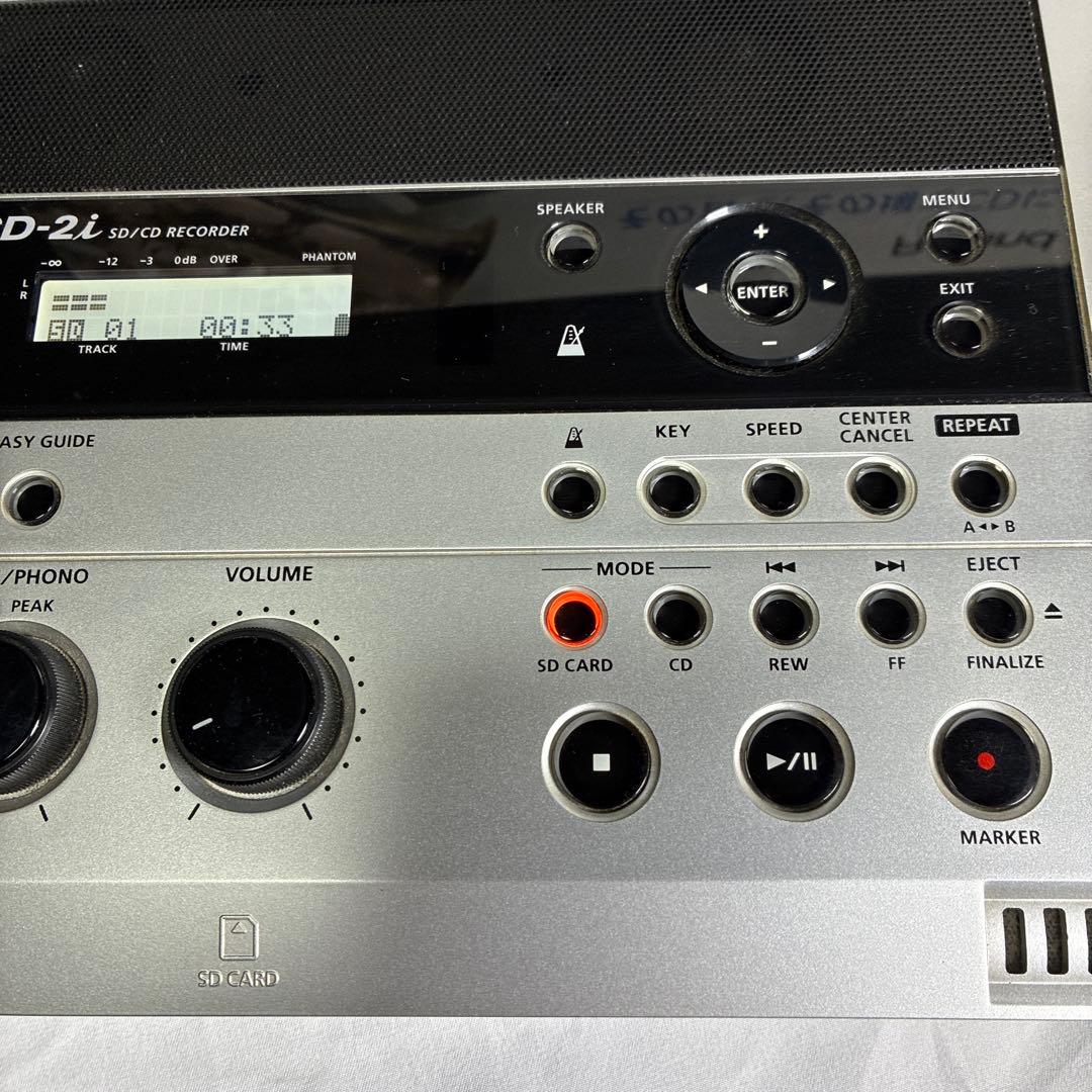 美品！Roland CD-2i SD/CDレコーダー専用ケース付き
