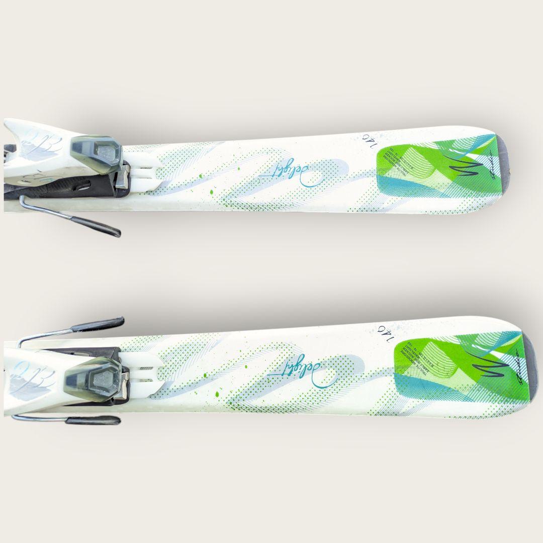 上達への近道！Elan 軽量140cm スキー板 ビンディング付