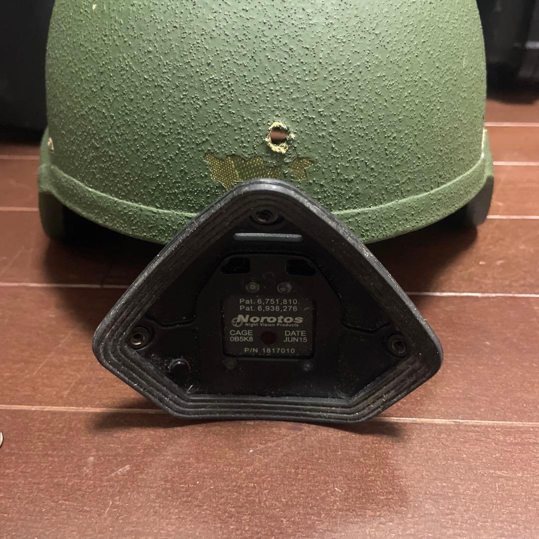 実物 米軍放出 SDS ACH/MICH ヘルメットマウント付 M64