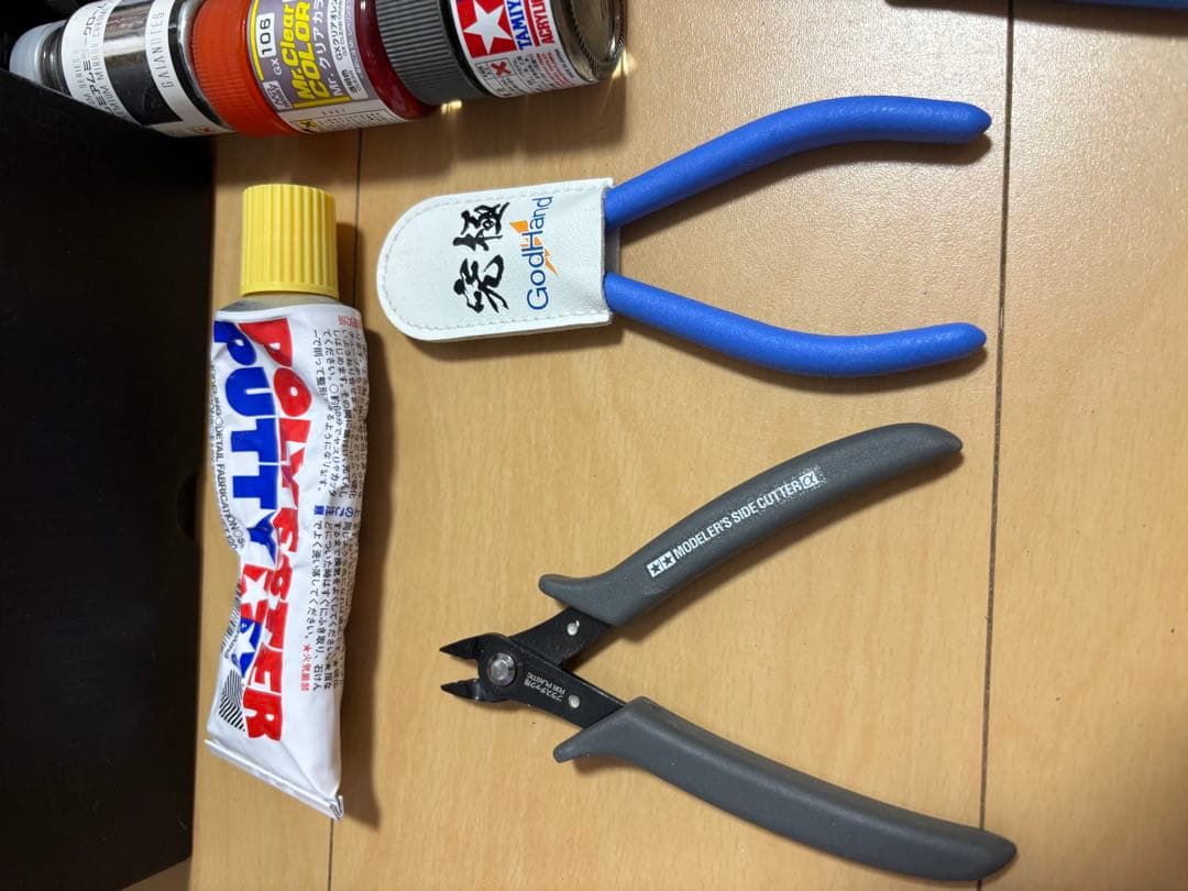 ドル 最終値下げ‼️プラモデル エアブラシ ゴッドハンドニッパー 塗料