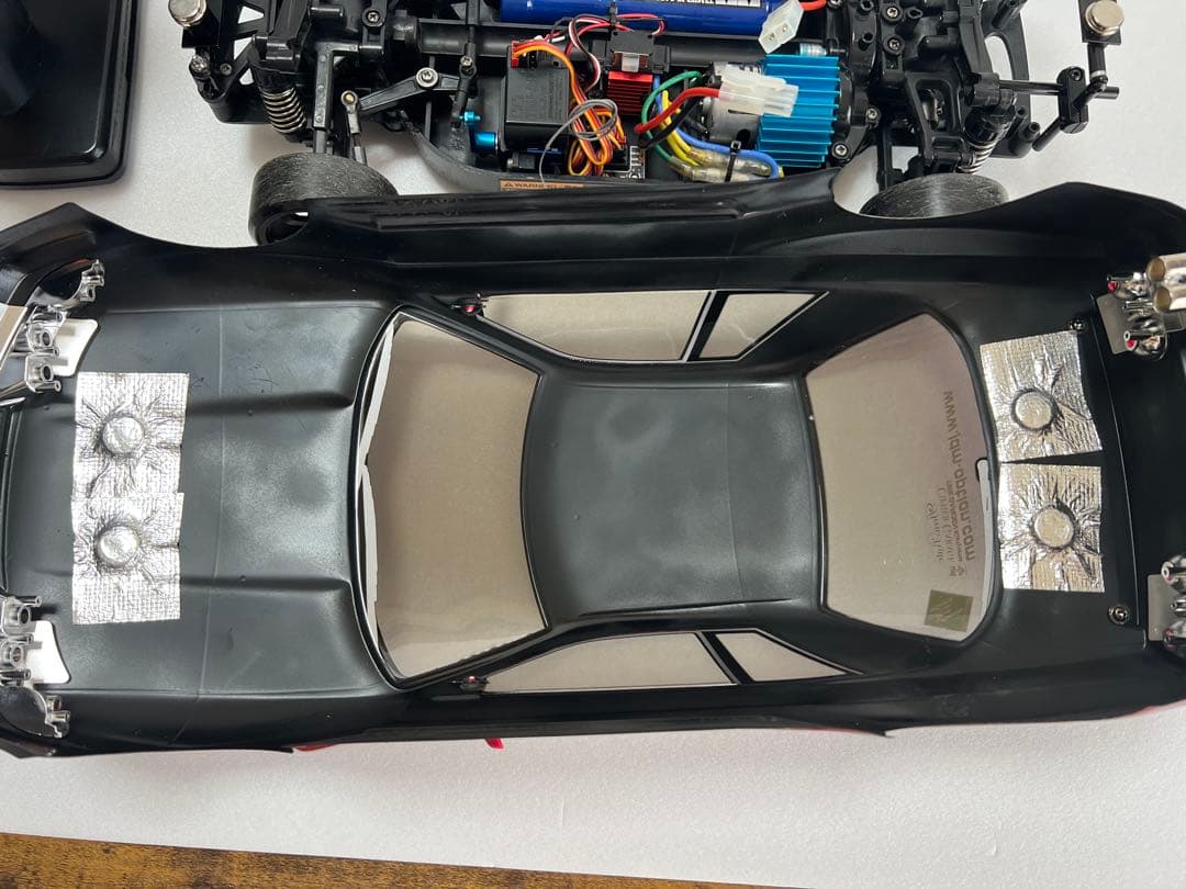 タミヤTT01ドリフト mrcコンバ　中古品　即ドリセット　ジャイロ付き