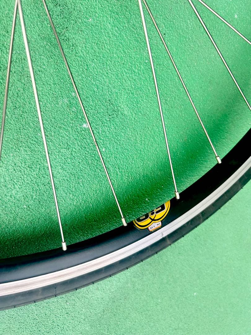 【カンパニョーロcampagnolo】イタリア製MIRAGEハブ＆FiRリム前輪