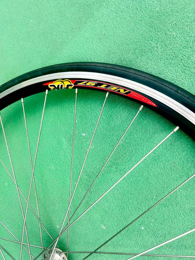 【カンパニョーロcampagnolo】イタリア製MIRAGEハブ＆FiRリム前輪