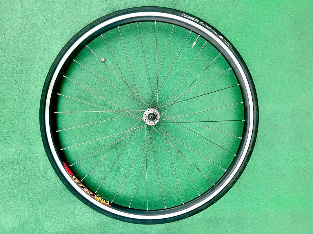 【カンパニョーロcampagnolo】イタリア製MIRAGEハブ＆FiRリム前輪