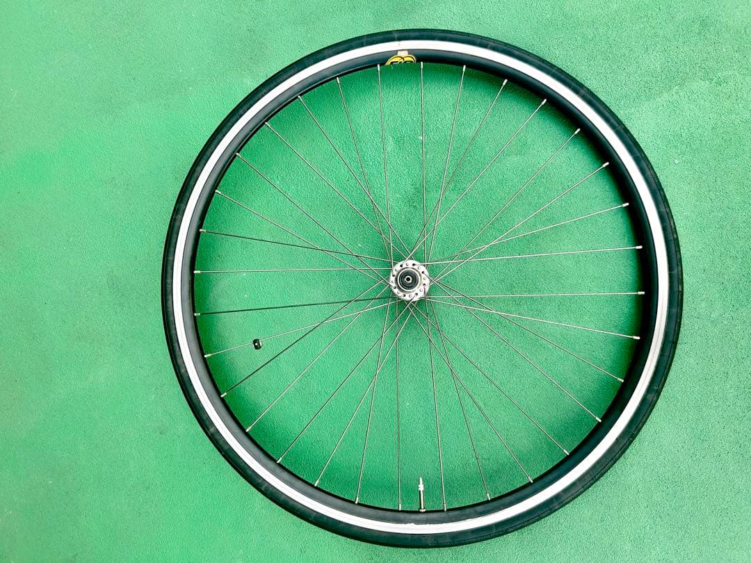 【カンパニョーロcampagnolo】イタリア製MIRAGEハブ＆FiRリム前輪