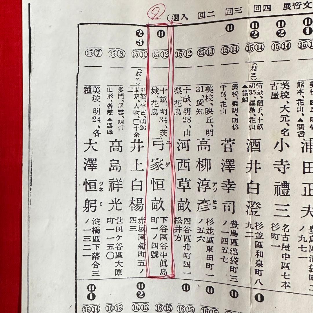 2245様感謝‼️紅❌白で春待ち‼️真作弓削恒畝　『南天』&みそさざい署名落款木箱入