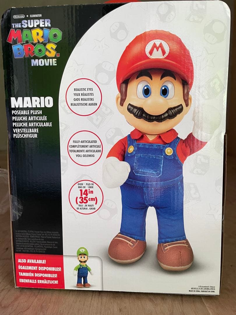 スーパーマリオブラザーズ 映画 フィギュア マリオ ルイージ セット