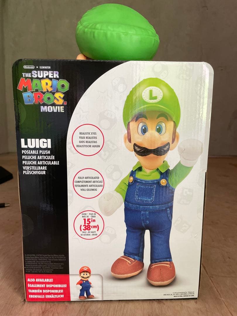 スーパーマリオブラザーズ 映画 フィギュア マリオ ルイージ セット