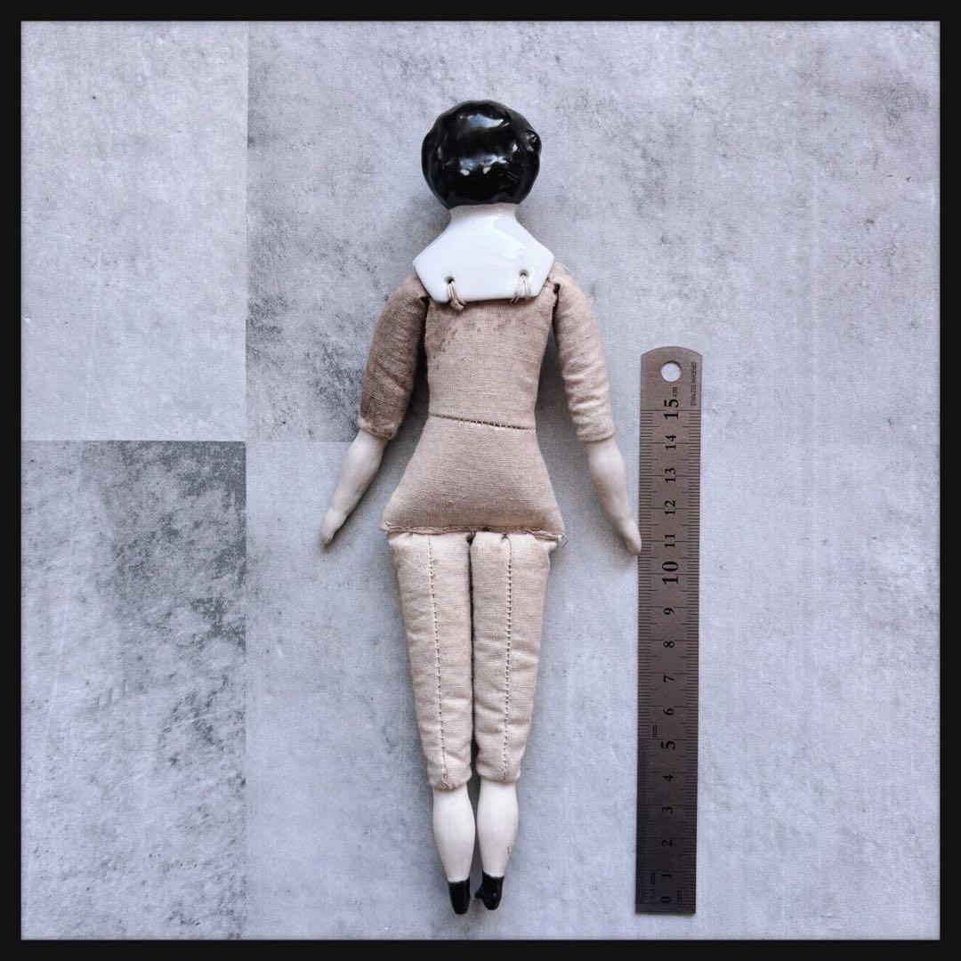 アンティーク チャイナヘッドドール　 クラシカルスタイル ビスクドール