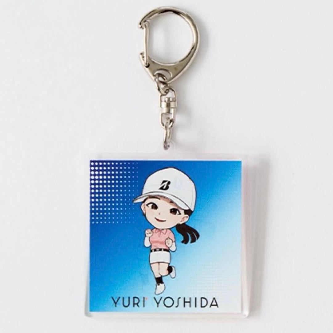 吉田優利プロ応援グッズ７点セット［オフィシャルグッズ5点、JLPGAグッズ2点］