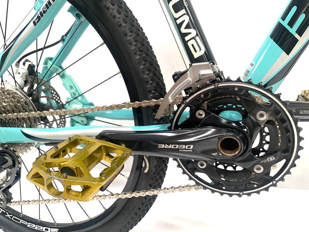 【即乘】送料無料 Bianchi 油圧式ディスクブレー MTB KUMA 30速