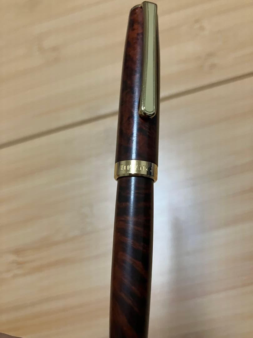 TIFFANY&Co ブライヤー製 ツイスト式ボールペン