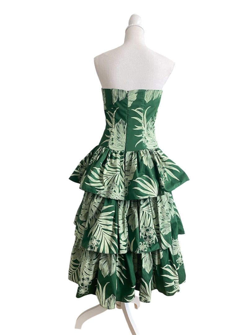 フラダンス ドレス CC Fashions メリモ グリーン