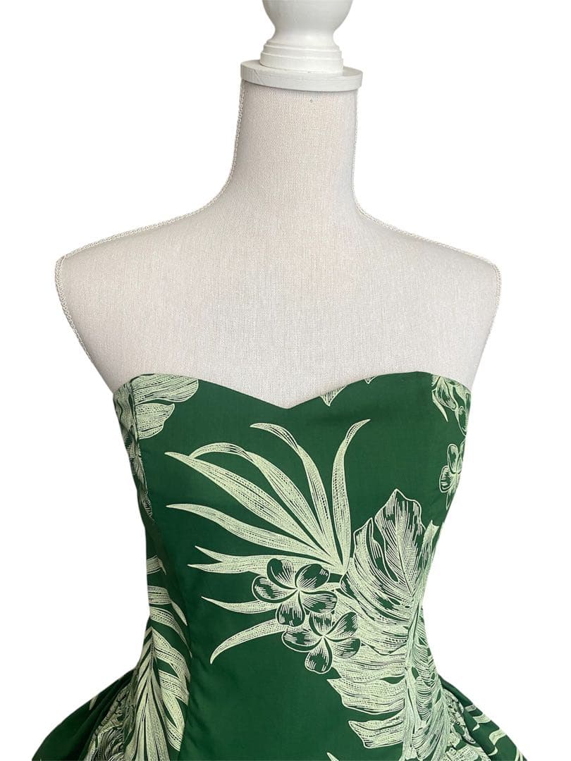 フラダンス ドレス CC Fashions メリモ グリーン