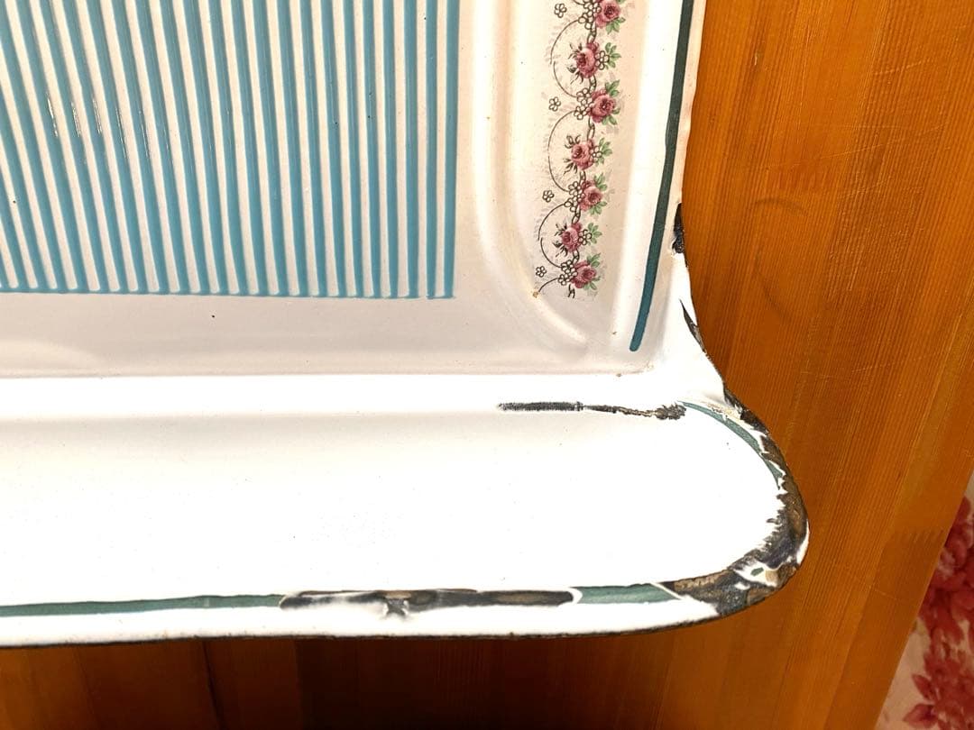 フランスアンティークBB社ローズガーランドレードルラック