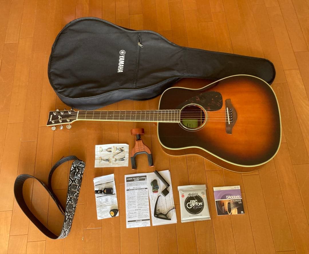 YAMAHA FG830TBS アコースティックギタータバコブラウンサンバースト
