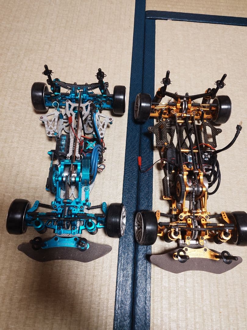ドリフトラジコン引退品一式TAMIYA　TA05VDFフルオプション2台メカ付き