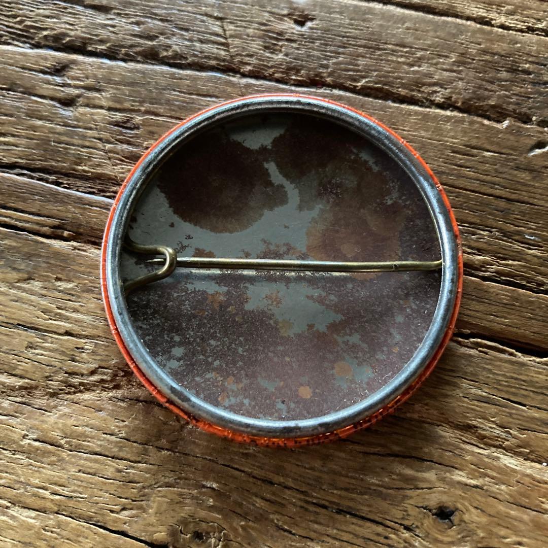 70's ヴィンテージ　缶バッジ　アンジェラデイビス　ブラックパワー　藤原ヒロシ