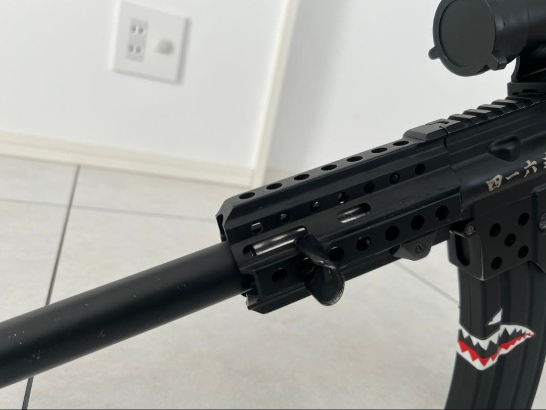 東京マルイ次世代HK416 軽量化カスタム ワンオフパーツ多数　おまけ品あり