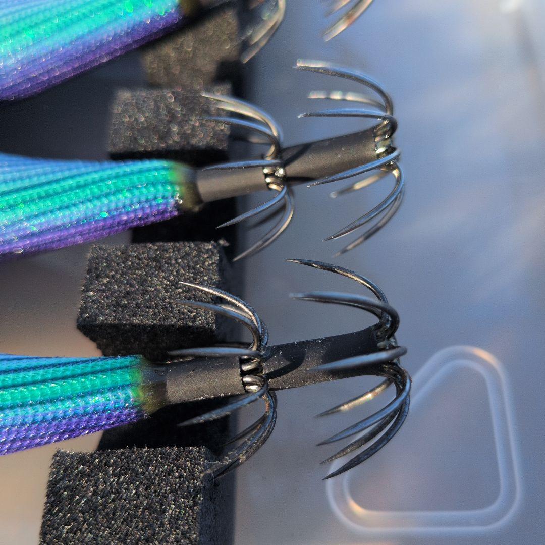 ダートマックス　TR tr 　パープル　ボーダー　グリーン１０個セット