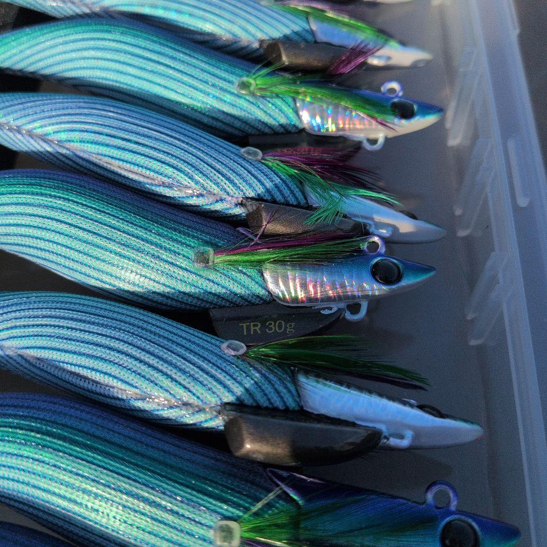 ダートマックス　TR tr 　パープル　ボーダー　グリーン１０個セット