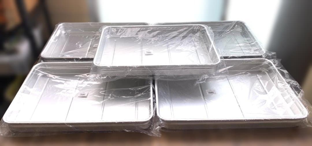 中尾アルミ キングボックス 5点 アルミ製 業務用 番重 大60 N-43-6②