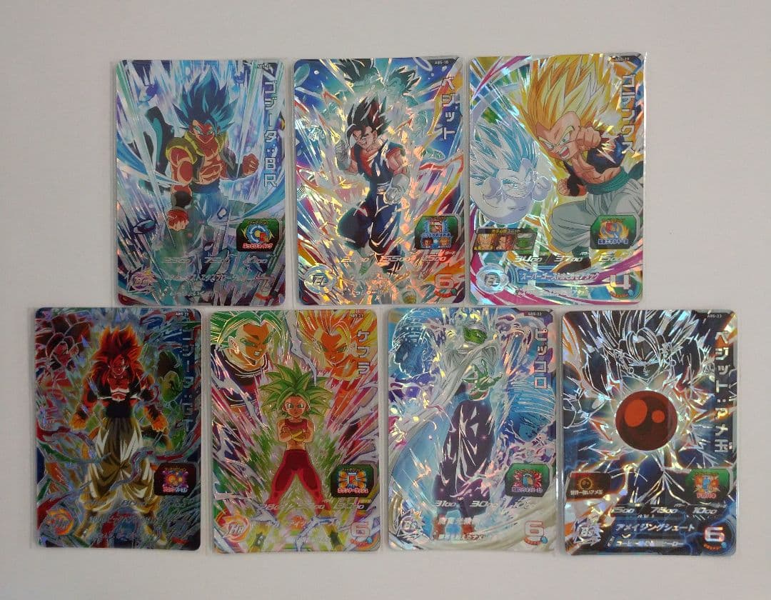 ドラゴンボールヒーローズ 12thアニバーサリー フルコンプ7枚セット