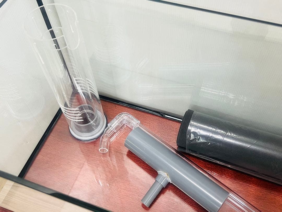 一台限定　900×300×300オールガラスオーバーフロー水槽 セット