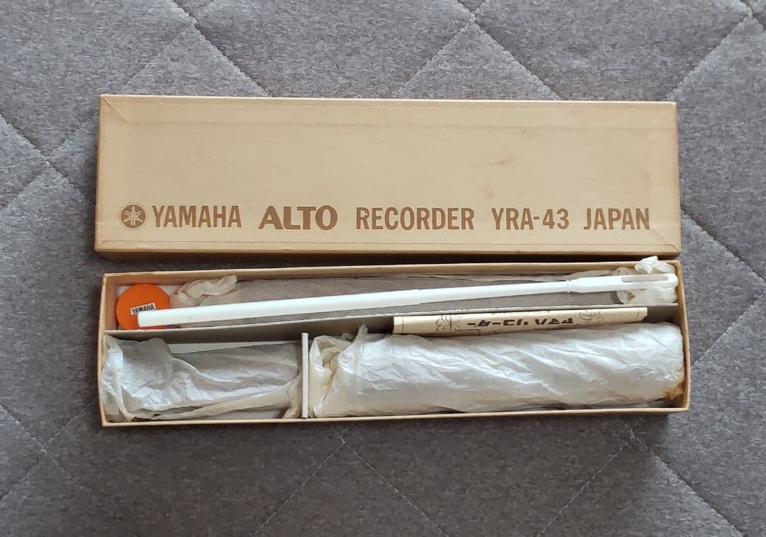 YAMAHAアルトリコーダー　YRA-43