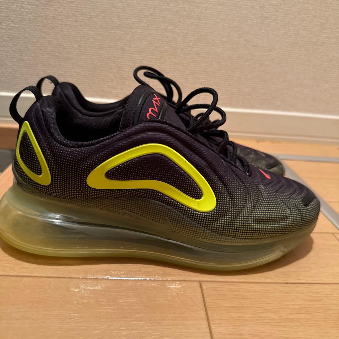 Air Max 720 ブラック×イエロー 26cm
