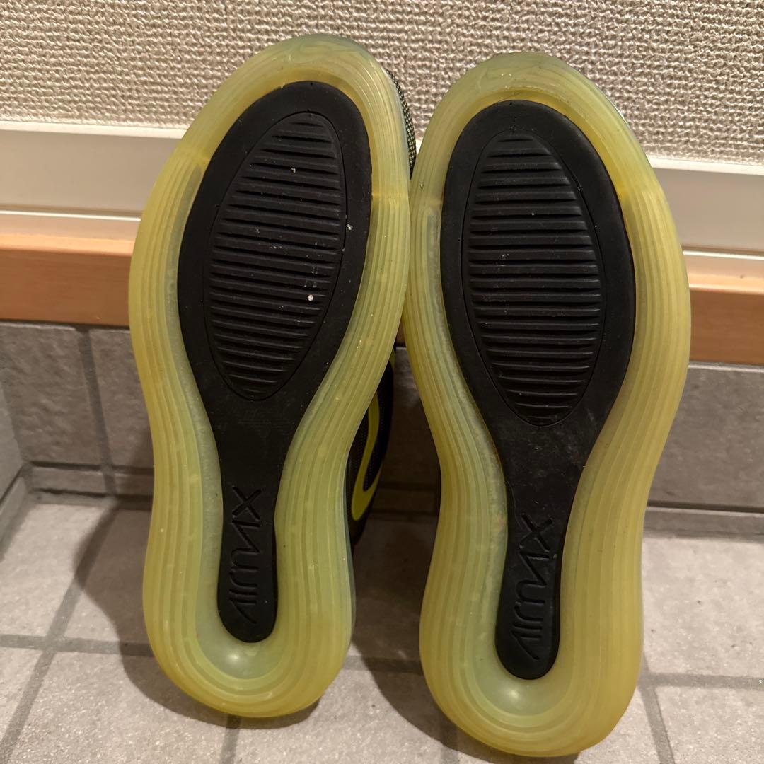 Air Max 720 ブラック×イエロー 26cm