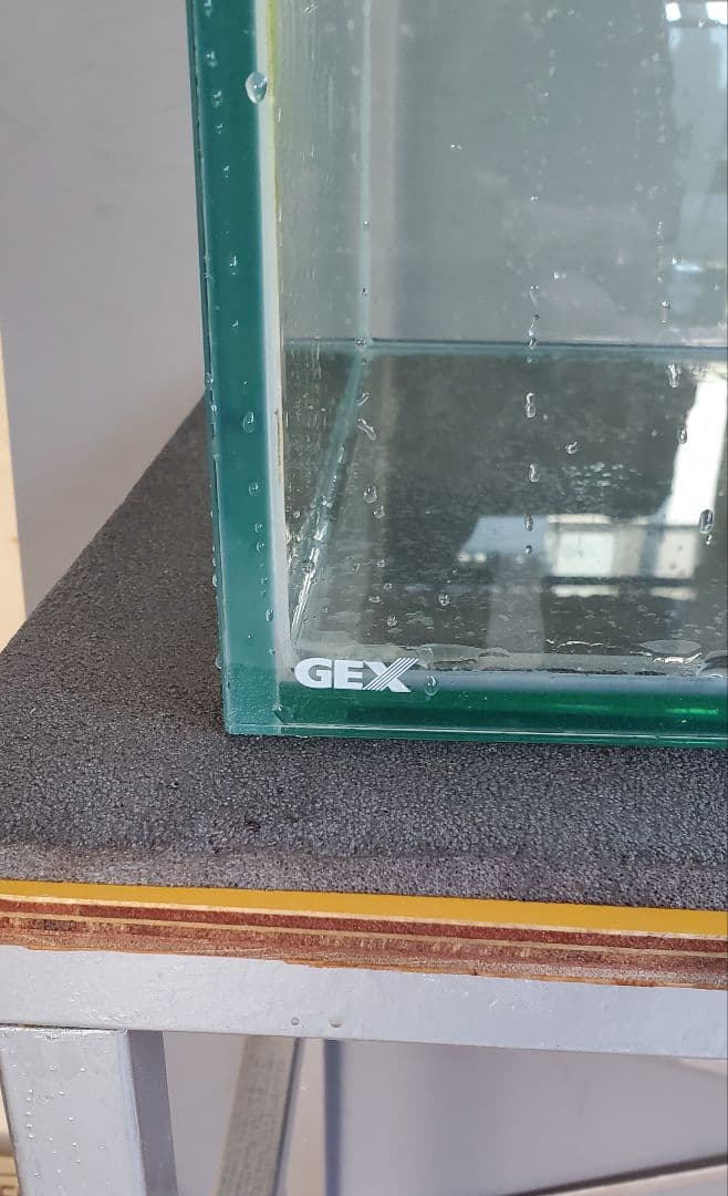 GEX900オールガラス水槽、水槽台、LED照明　引き取り限定