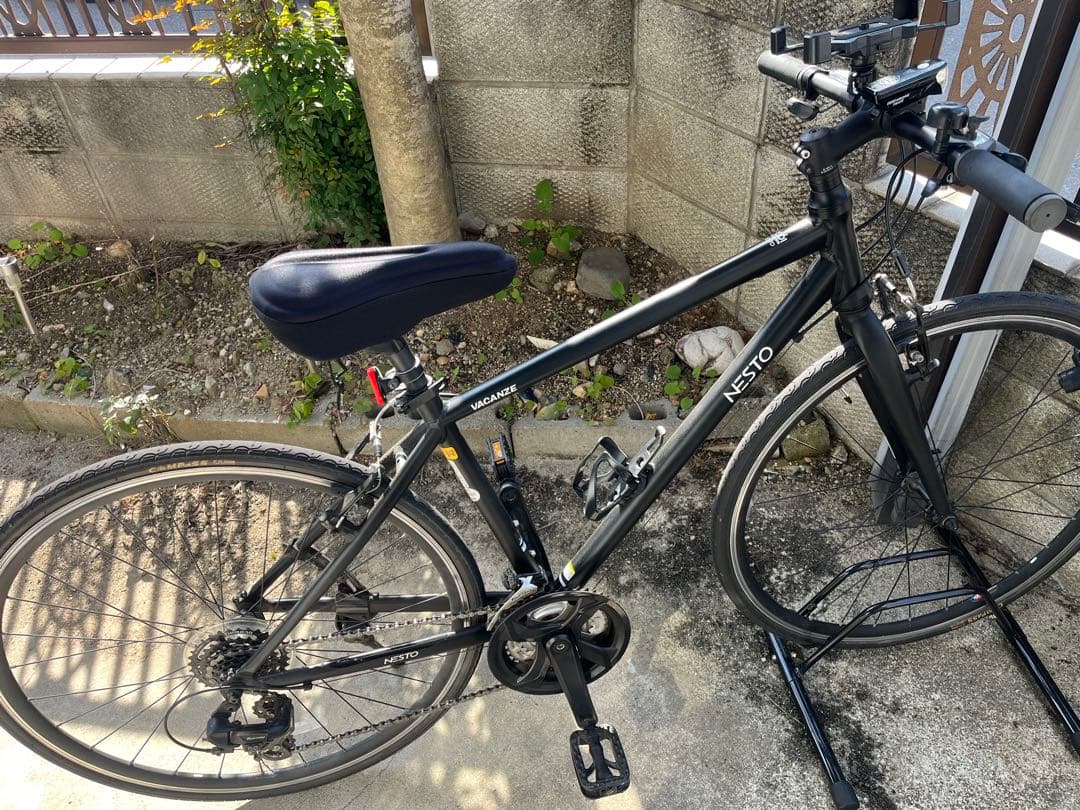 NESTO 6061クロスバイク 黒！！