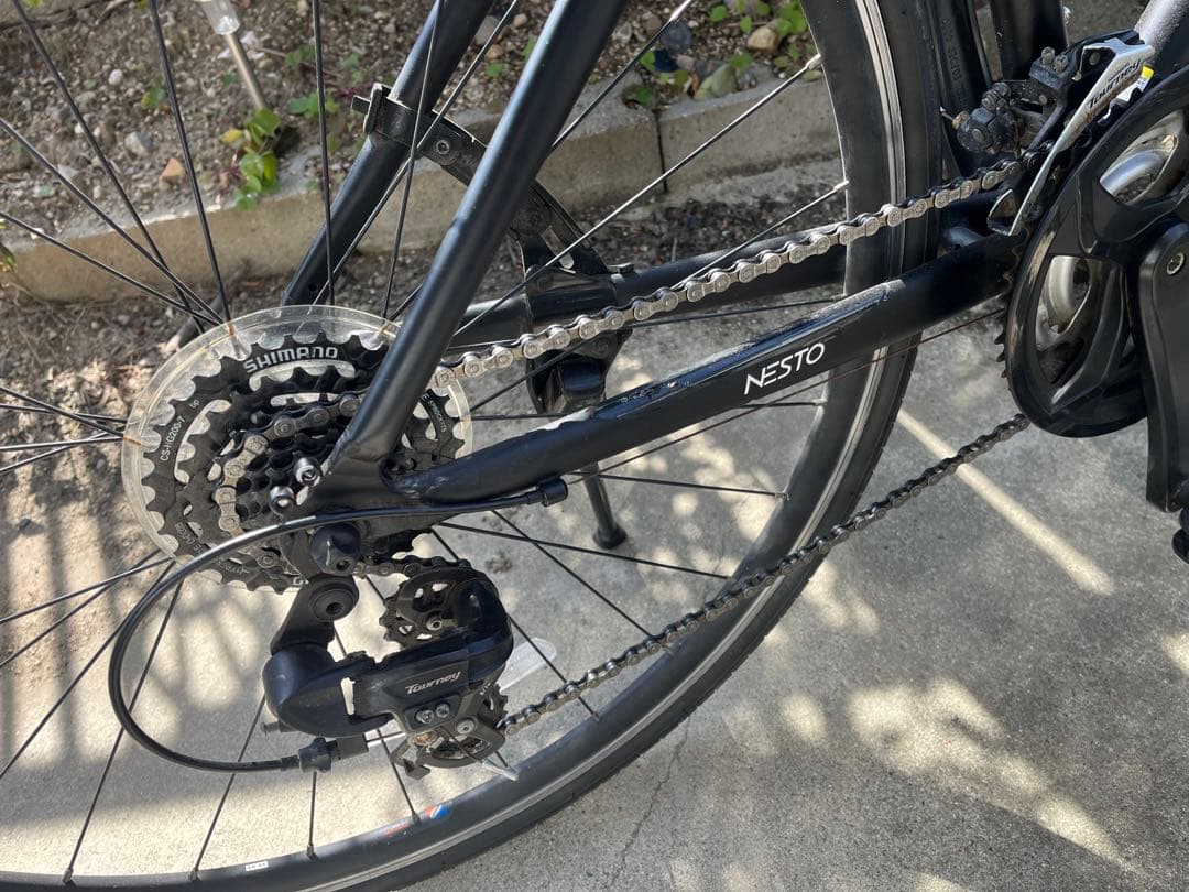 NESTO 6061クロスバイク 黒！！