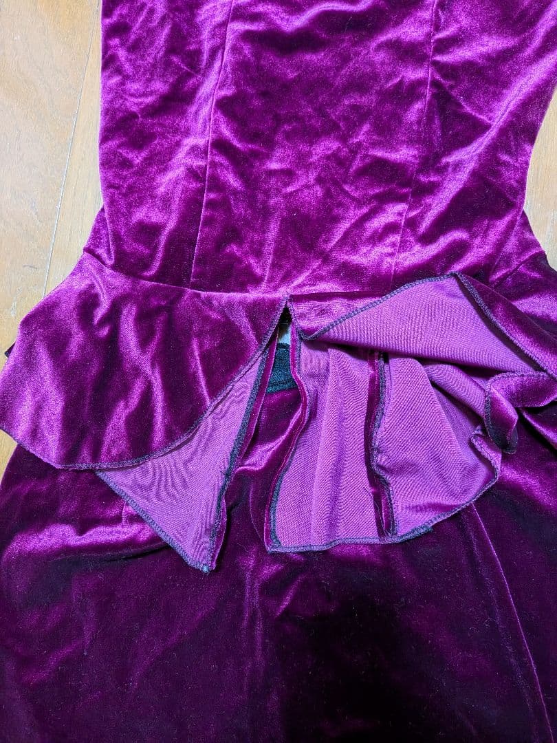 【お値下げ】アルゼンチンタンゴドレス　ベロアセットアップローズピンク