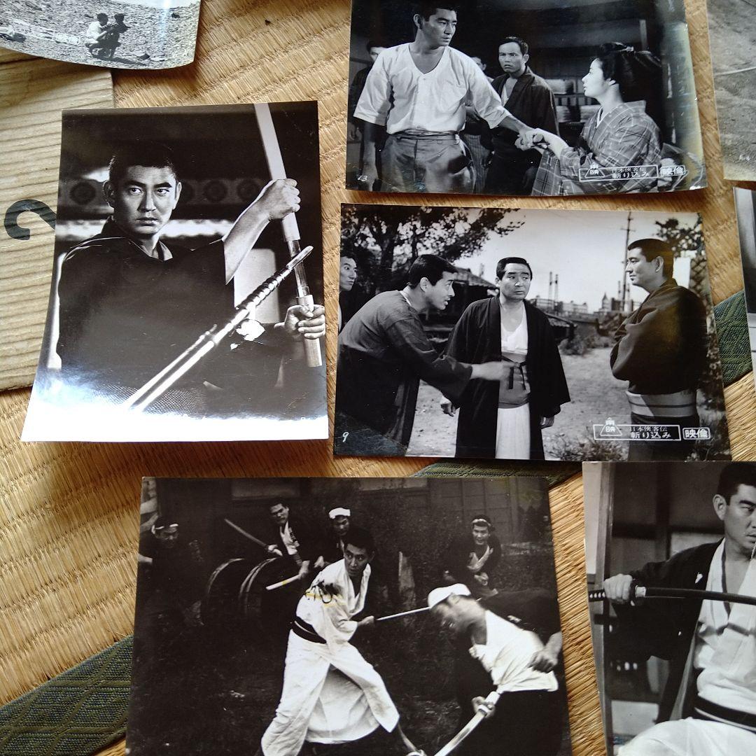 高倉健 日本侠客伝 斬り込み スチール写真 25枚セット バラ売り不可 貴重品