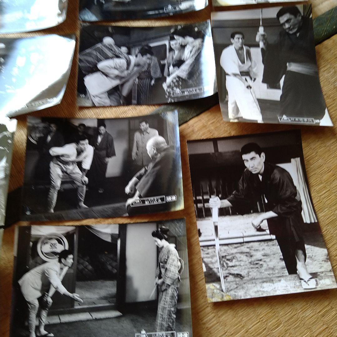 高倉健 日本侠客伝 斬り込み スチール写真 25枚セット バラ売り不可 貴重品