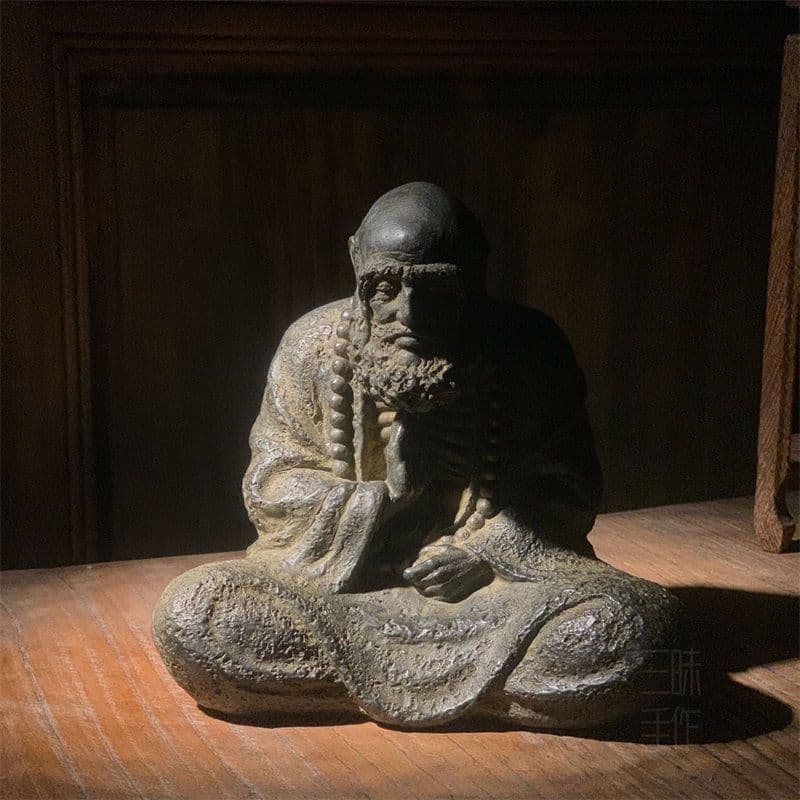 達磨仏像 町の家 開運風水 招財 置物 装飾品 工芸品 美術品