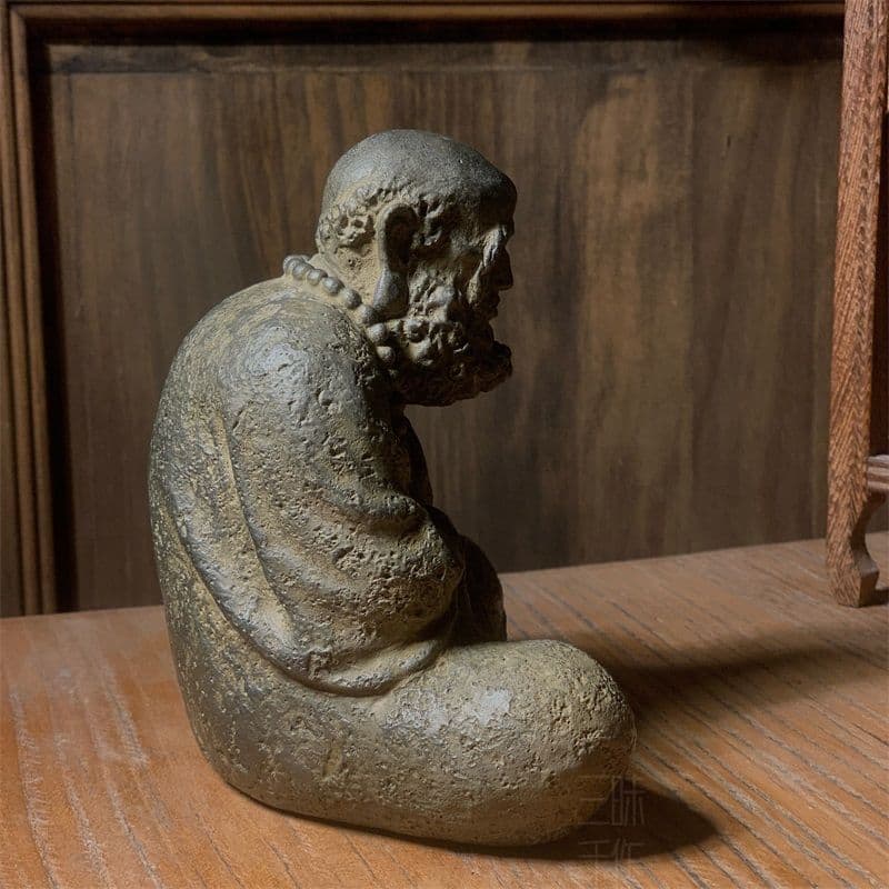 達磨仏像 町の家 開運風水 招財 置物 装飾品 工芸品 美術品