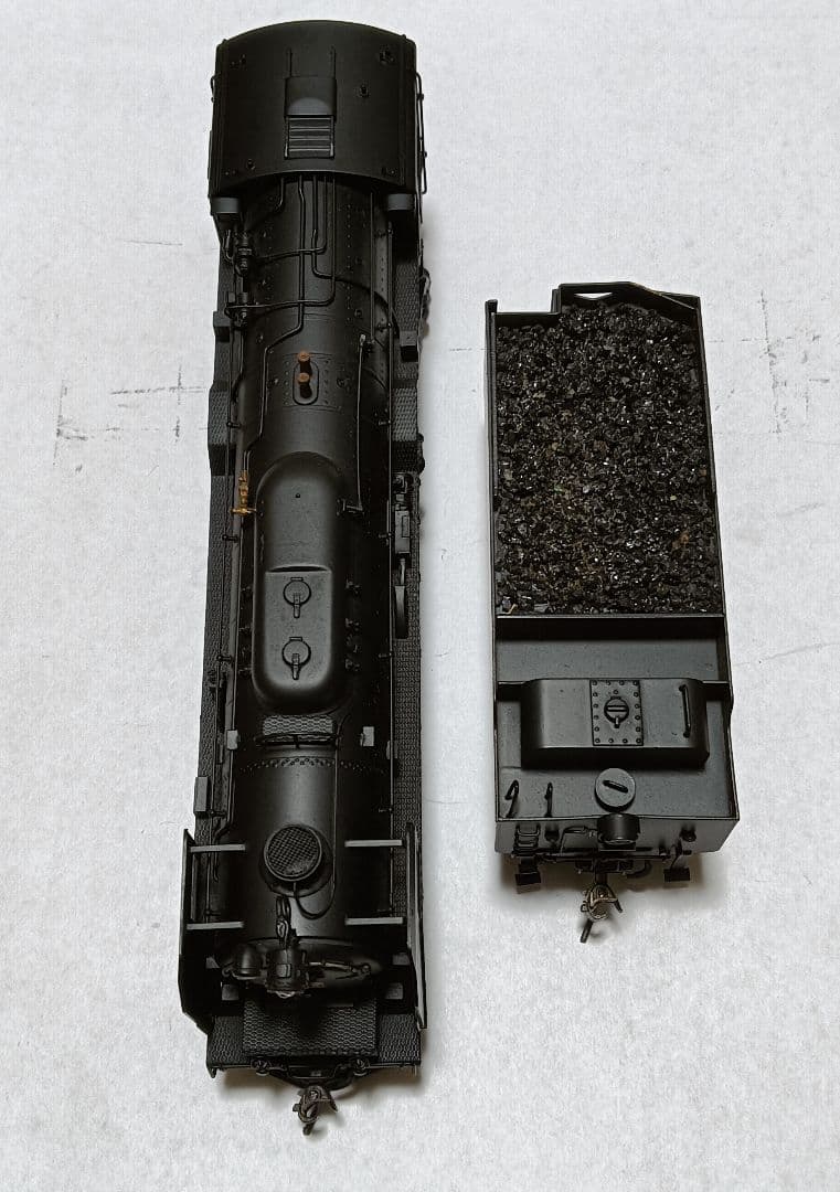 HOゲージ 天賞堂 Ｃ622号機蒸気機関車 No491、メンテナンス済