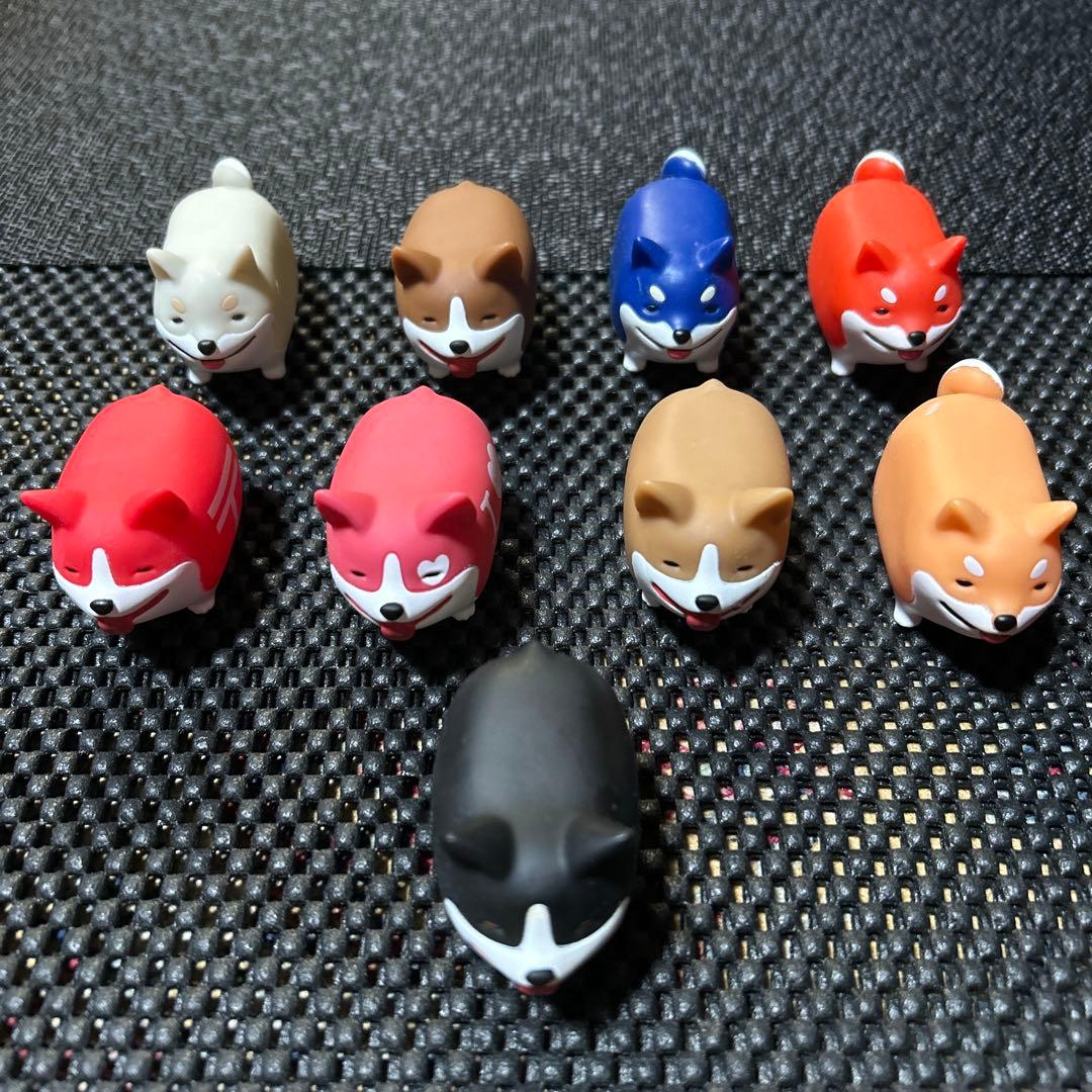 コーギー　柴犬　フィギュア　置物　ガチャガチャ　ガチャポン