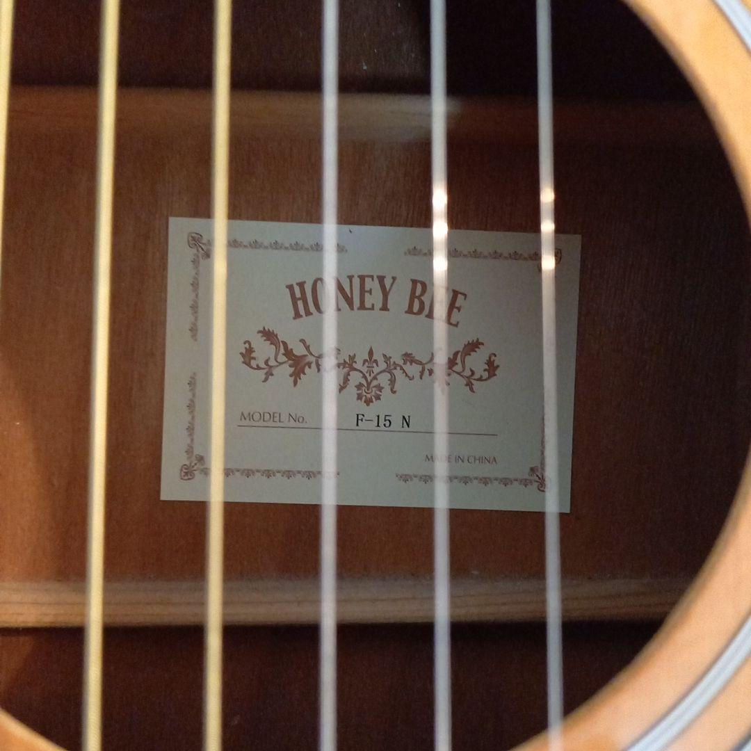 『低弦高・軽量美品』HONEY BEE F-15/N ハニービ─ アコギ