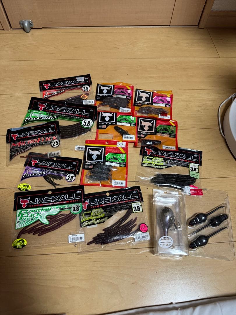 バス釣り引退セット ワームセット 150点以上