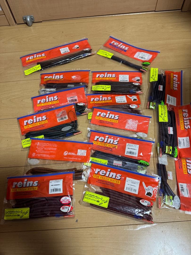 バス釣り引退セット ワームセット 150点以上