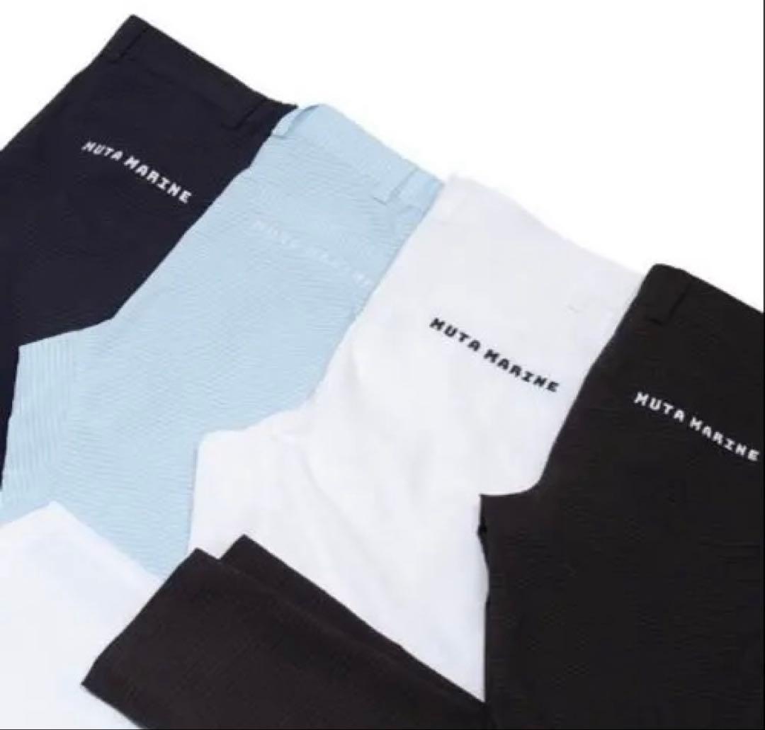 ムータマリン　レディース　パンツ　ネイビー　新品タグ付き　定価28600