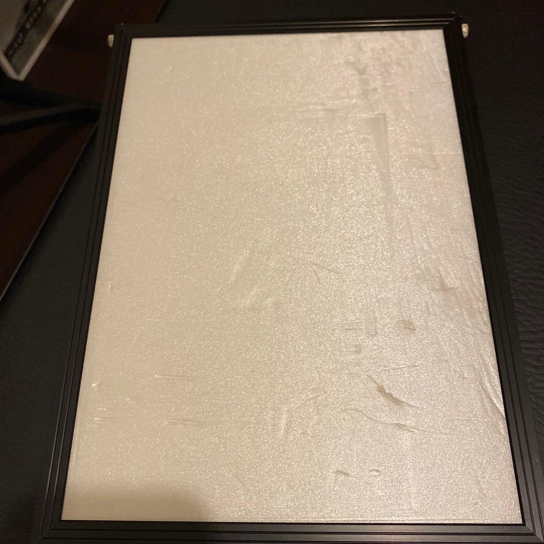 中村俊輔 直筆サイン色紙 額縁入り 横浜Fマリノス背番号10時代